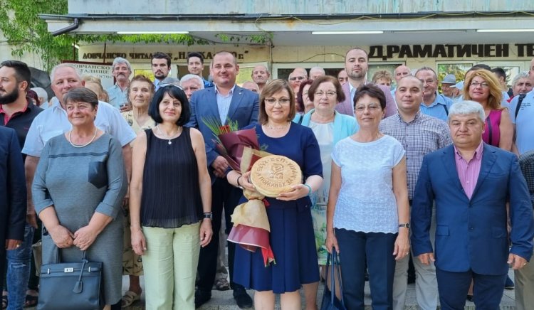 Нинова в Ловеч с призив към всички лидери на партии: Да гарантираме националния суверенитет 